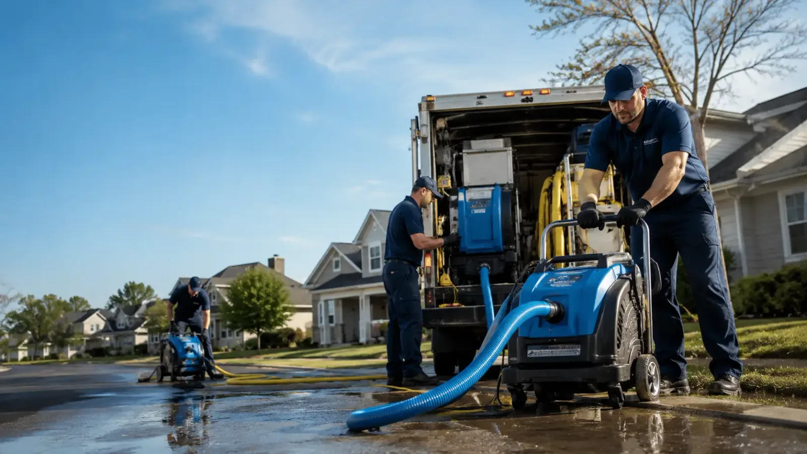 Flood Damage Cleanup in Germantown, IL
